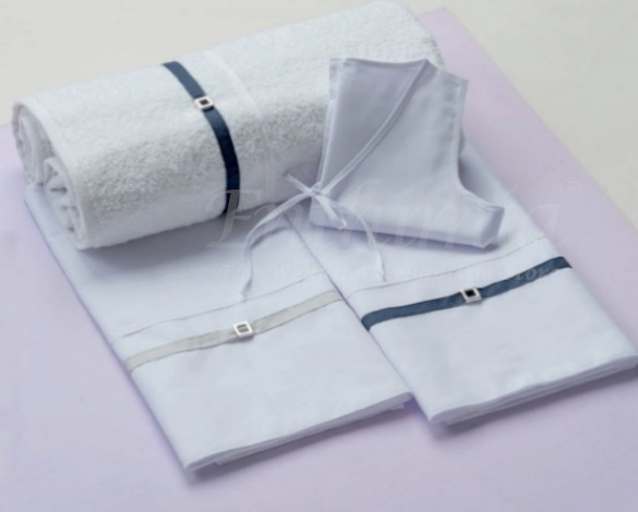 Boy Lathopana - Sliding Bead Blue - Organic Cotton